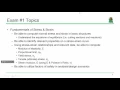 ENGR 216 Lecture 10 Exam Review 2016 09 22