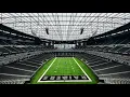 Allegiant Stadium Tour zoom out view at Las Vegas Raiders Stadium