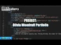 Olivia Woodruff Portfolio Project Learn CSS Codecademy Walkthrough