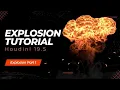 Explosion in Houdini 19 5 Tutorial Part 01 Explosion For Beginner