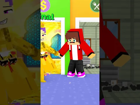 JJ and Mikey vs MineGirlZ : MECCHA CHAMELEON, granny Hide and Seek in Minecraft