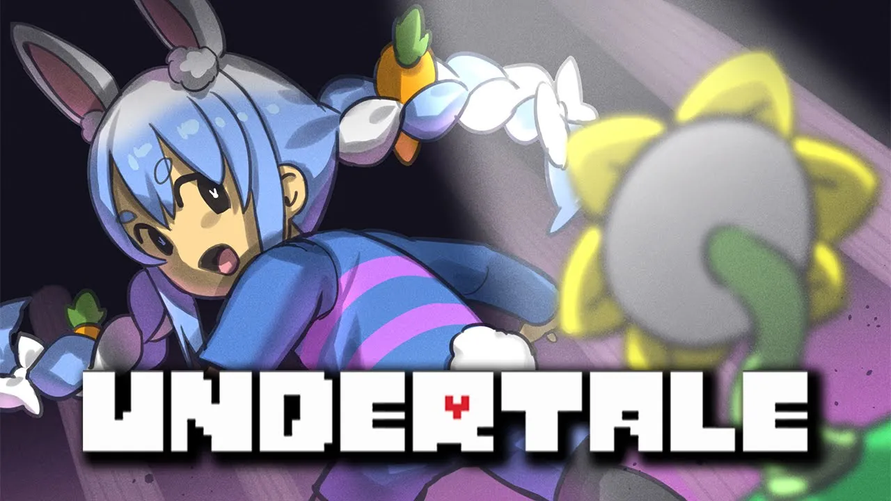 【Undertale】アンダーテイルやってみる！ぺこ！【ホロライブ/兎田ぺこら】