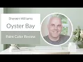 Sherwin Williams Oyster Bay Paint Color Review