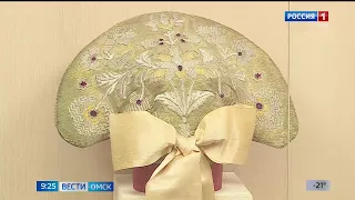 Кокошник Великой Княгини Ксении Александровны выставлен на юбилейной выставке в Краеведческом музее