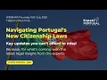 Download Lagu ⚠️ Big Changes to Portugal Citizenship Rules in 2025!