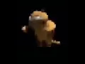 low quality Garfield dances to happy