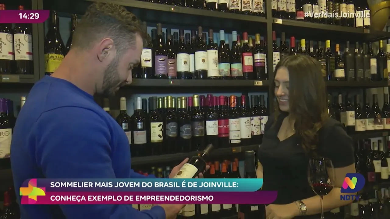 Sommelier mais jovem do Brasil é de Joinville conheça exemplo de empreendedorismo