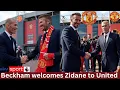 Download Lagu DAVID BECKHAM ALLEGEDLY WELCOMES ZINEDINE ZIDANE TO MANCHESTER UNITED 