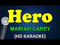 Download Lagu HERO - Mariah Carey (HD Karaoke)