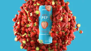 Motion Graphics Video For Energy Drink 3D Product Animation 