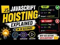 JavaScript Hoisting Explained in 40 Seconds var vs let vs const JS Interview Question