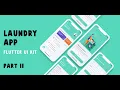 Flutter Laundry App UI - Speed Code