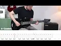 Trivium - The Heart From Your Hate (SLOW Guitar Tutorial + Tabs)