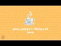 My Stem Project Java Lecture 1 Java Background