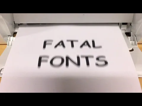 Fatal Fonts (Kino Euphoria International Kino Kabaret 2021)