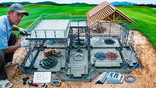 Man Builds a TINY VILLA Using Mini Bricks — The Result Is INSANE!