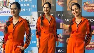 Finally! Jannat Zubair Returns to Indian Game Show Set 