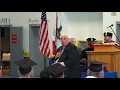 Gov Justice speaks to inaugural inmate class of Mount Olive Bible College
