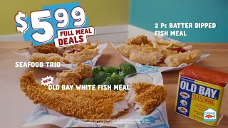 5 99 Full Meals Deal - Featuring New Old Bay White Fish