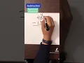 Lagu Subtraction (traditional method) #mathlesson #teachersofyoutube #subtraction #math