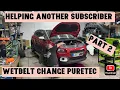 HELPING ANOTHER SUBSCRIBER WITH A WETBELT TIMING BELT CHANGE PART 2