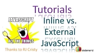 8 JavaScript External vs Inline