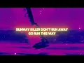 Johnny Venus - RUNWAY KILLER (Lyrics)
