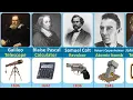 Famous Scientists and their inventions Inventors and their inventions Part-1