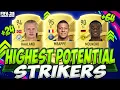 FIFA 23 BEST YOUNG PLAYERS ON CAREER MODE HIGHEST POTENTIAL STRIKERS ATTACKERS ST FUT 23