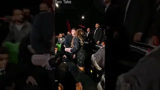 قبلات احمد العوضي و زينة فى عرض فيلم الاسكندراني فهل تسبب الفيديو فى طلاق ياسمين عبد العزيز 