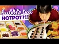 CRAZY Food BUBBLE TEA MILK TEA HOTPOT in New York Review
