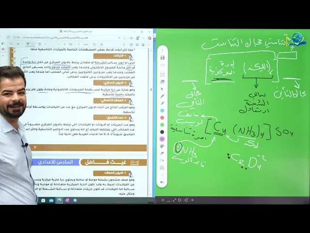 كيمياء السادس العلمي / الفصل الخامس/الكيمياء التناسقية ج3