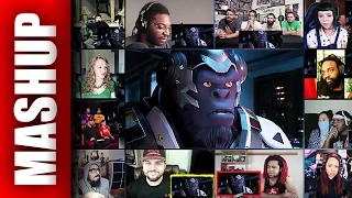 overwatch animated short recall reactions mashup