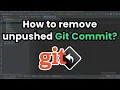 How to Remove an Unpushed Git Commit in Android Studio Step-by-Step Guide