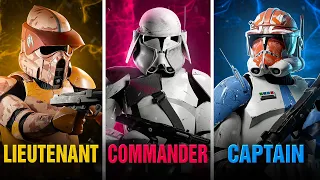 EVERY SINGLE Clone Trooper Rank Explained
