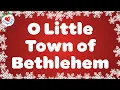 Download Lagu O Little Town of Bethlehem Christmas Song with Lyrics 🌟🎄Christmas Songs and Carols