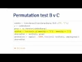 Statistical Inference - Permutation Tests