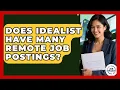 Does Idealist Have Many Remote Job Postings - Job Success Network
