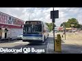 MTA Bus Detoured Q8 Buses Operating Via Rockaway Avenue