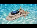 STEM Kit Overview - How to Build An Electric Powered Paddle Boat Out of Wood