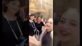 يوم لانا التقت بسارة و بسملة في المسبح تيكتوك فانز لاناولين سارة بسملة 