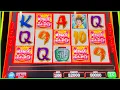 RARE 5 SYMBOL BONUS JACKPOT TRIPLE FORTUNE DRAGON UNLEASHED