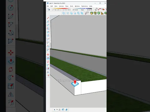 Green wall · Model and render — Nice Tower Lumion rendering training video