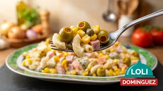 Solo mezcla estos ingredientes y tendrás quizás la mejor ensalada de pasta del mundo - ENSALADAS