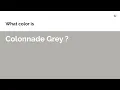 Colonnade Grey color hex color - Grey color
