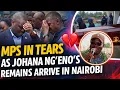 EMOTIONAL SCENES AS JOHANA NG ENO AND FIVE OTHERS ARRIVE AT LEE FUNERALS HOME