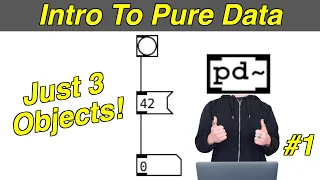 Let s Start With Just 3 Objects Intro To Pure Data Pure Data Tutorial