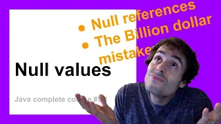 The Null Value of Java Complete Java Course for Beginners 1