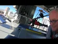 Zip line Slotzilla on Fremont street in Downtown Las Vegas 11 stories high spanning 7 city blocks
