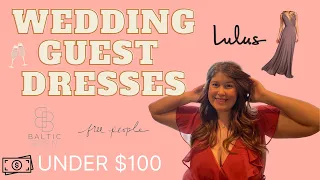 Wedding Guest Dresses UNDER 100 Lulus Baltic Born and Free People Curvy Mid-size Dress Haul